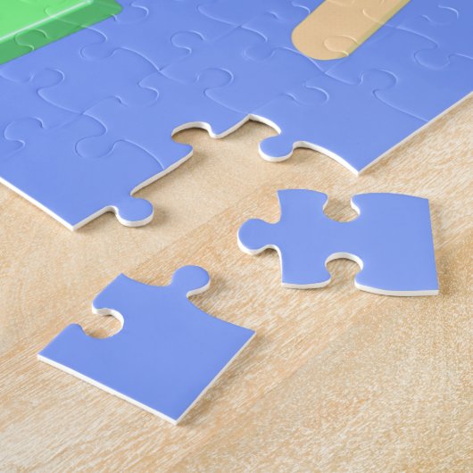 Fruchteis-Pop-Muster Puzzle (Seite)