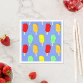 Fruchteis-Pop-Muster Serviette (Beispiel)