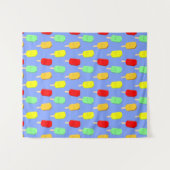 Fruchteis-Pop-Muster Wandteppich (Vorderseite (Horizontal))