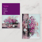 FRUCHTEN DER SAISON /STRAWBERRIES,PEARS VISITENKARTE (Vorne/Hinten)