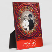 FRUCHTENINNENRENAISSANCE OBST MONOGRAMM FOTOPLATTE (Seite)