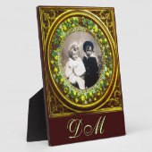 FRUCHTENINNENRENAISSANCE OBST MONOGRAMM FOTOPLATTE (Seite)