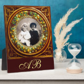 FRUCHTENINNENRENAISSANCE OBST MONOGRAMM FOTOPLATTE (Seite)