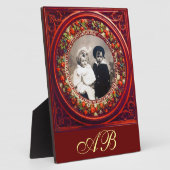 FRUCHTENINNENRENAISSANCE OBST MONOGRAMM FOTOPLATTE (Seite)