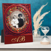 FRUCHTENINNENRENAISSANCE OBST MONOGRAMM FOTOPLATTE (Seite)
