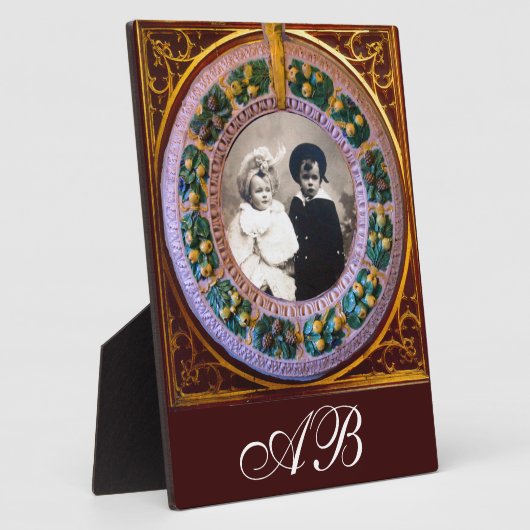 FRUCHTENINNENRENAISSANCE OBST MONOGRAMM FOTOPLATTE (Seite)