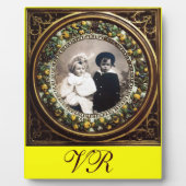 FRUCHTENINNENRENAISSANCE OBST MONOGRAMM FOTOPLATTE (Vorderseite)