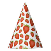 FruchtErdbeeren Partyhütchen (Vorderseite)