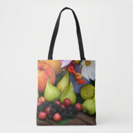 Fruchternte Figs BlackBerry BlumenTote Tasche