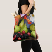 Fruchternte Figs BlackBerry BlumenTote Tasche (Von Nahem)