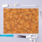 Fruchtes Fun Mandarine Druckmuster Seidenpapier (Handwerk)