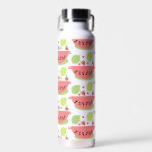 Früchtesalat-Schale Wassermelone Erdbeeren Trinkflasche (Vorne)
