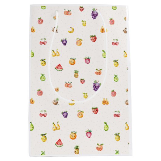 Früchtethema mittlere geschenktüte (Vorderseite)