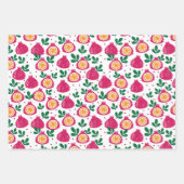 Früchtewaschpapier Geschenkpapier Set (Vorderseite)