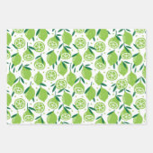 Früchtewaschpapier Geschenkpapier Set (Vorderseite 3)