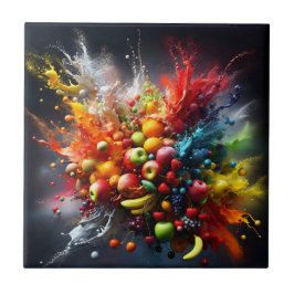 Fruchtexplosion Fliese