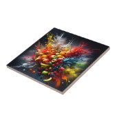 Fruchtexplosion Fliese (Seite)