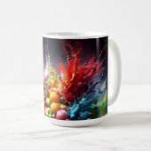 Fruchtexplosion Kaffeetasse (VorderseiteRechts)