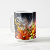 Fruchtexplosion Kaffeetasse (Vorderseite Links)