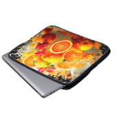 Fruchtexplosion Laptopschutzhülle (Vorne Knopf)