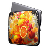 Fruchtexplosion Laptopschutzhülle (Vorderseite Links)