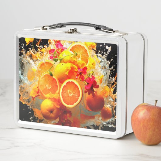 Fruchtexplosion Metall Brotdose (Beispiel)
