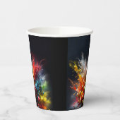 Fruchtexplosion Pappbecher (Links)