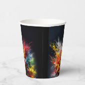 Fruchtexplosion Pappbecher (Rechts)