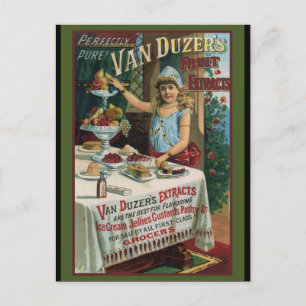 Fruchtextrakt Kochen Backen Postkarte