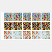 Fruchtfantasy Etiketten (Blatt)