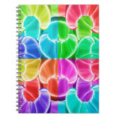 Fruchtfarben-Notebook Notizblock (Vorderseite)