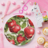 Fruchtfiesta - Thema buntes Obst Pappteller (Party)