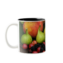 Fruchtfiguren BlackBerry Peach Tasse