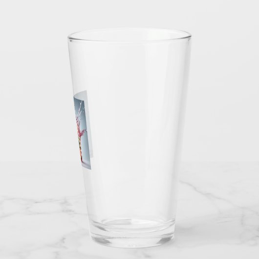 Fruchtflasche Glas (Links)