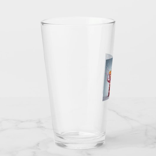 Fruchtflasche Glas (Rechts)