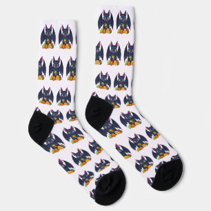 Fruchtfledermaus Socken
