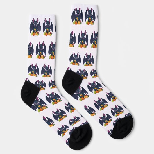 Fruchtfledermaus Socken (Rechts)
