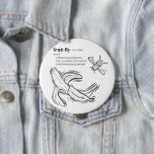 Fruchtfliege Button (Beispiel)