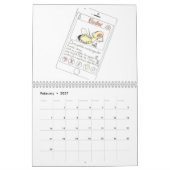 Fruchtfliegen 2021 - Kalender (Feb 2027)