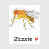 Fruchtfliegenaufkleber Aufkleber (Blatt)