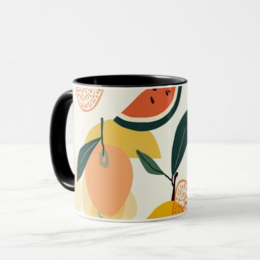 Fruchtförmiger Becher Tasse (Vorderseite Links)