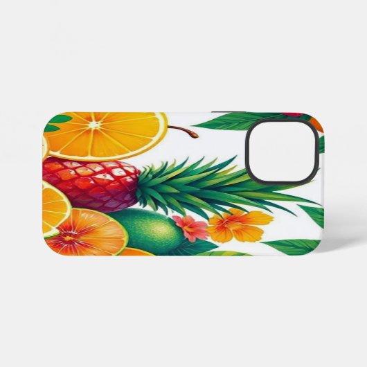 Fruchtfusion iPhone Hülle (Rückseite (Horizontal))