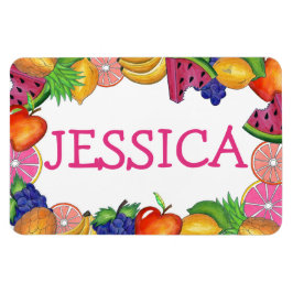 Fruchtfuss Trauben Lemon Limon Watermelon Apple Magnet