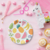 FruchtGeburtstagspartei Pappteller (Party)