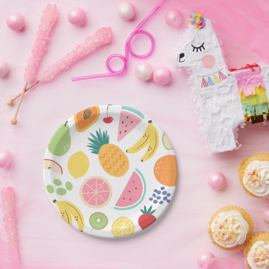 FruchtGeburtstagspartei Pappteller (Party)