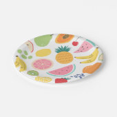 FruchtGeburtstagspartei Pappteller (Schrägansicht)