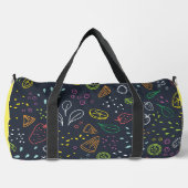 Fruchtgelber Individuelle Name Duffle Bag (Vorderseite)