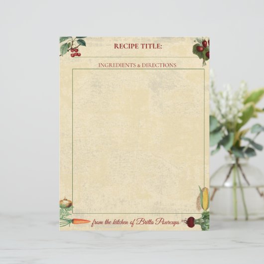 Fruchtgemüse personalisierte Rezeptorbrille (Stehend Vorderseite)