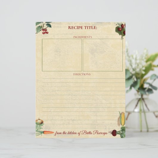 Fruchtgemüse personalisierte Rezeptorbrille (Stehend Vorderseite)