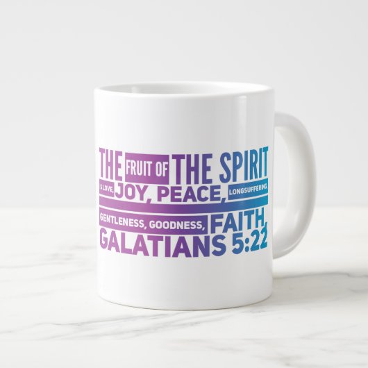 Fruchtgeschenk Jumbo Tasse (Vorderseite Rechts)